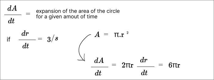 related rates calculation